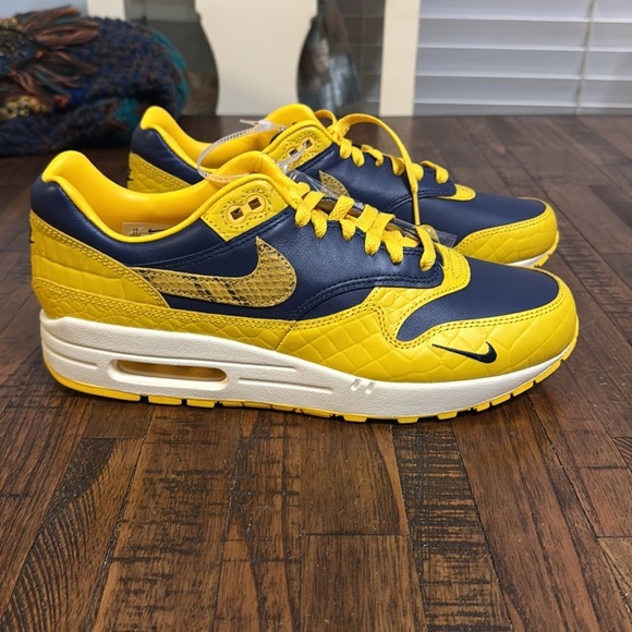 Nike Air Max 1 Sneakers Concept Japan Collection Head to Head Snakeskin NWT - Picture 5 of 16